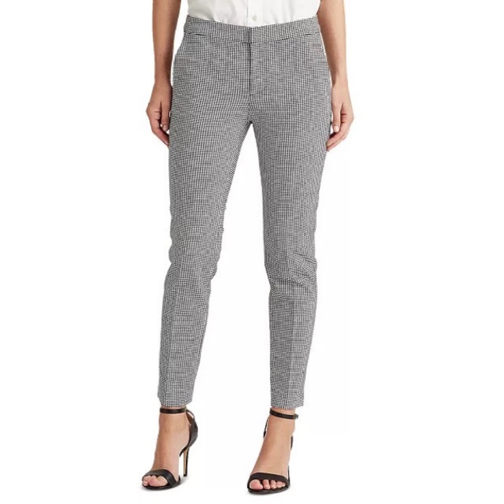 Ralph Lauren Houndstooth Slim Pants